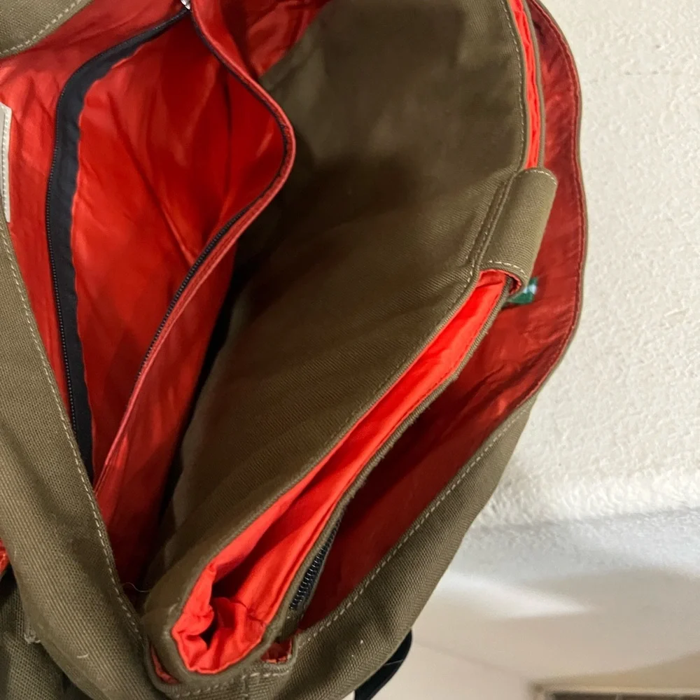 Jack Spade Green‎ Men's Messenger Carry-on Travel Shoulder Crossbody bag